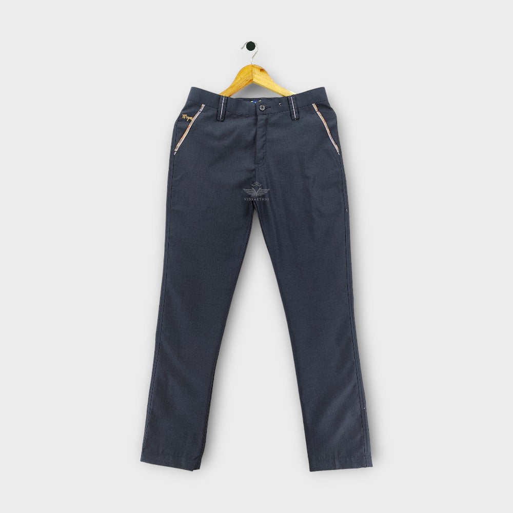 FULL PANT GIRL (SR) BLUE MPS SHALIMAR BAGH SUITING-SSPM-PV 65/35
