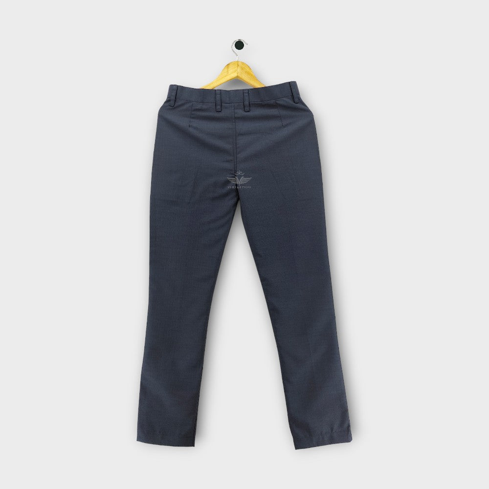 FULL PANT GIRL (SR) BLUE MPS SHALIMAR BAGH SUITING-SSPM-PV 65/35