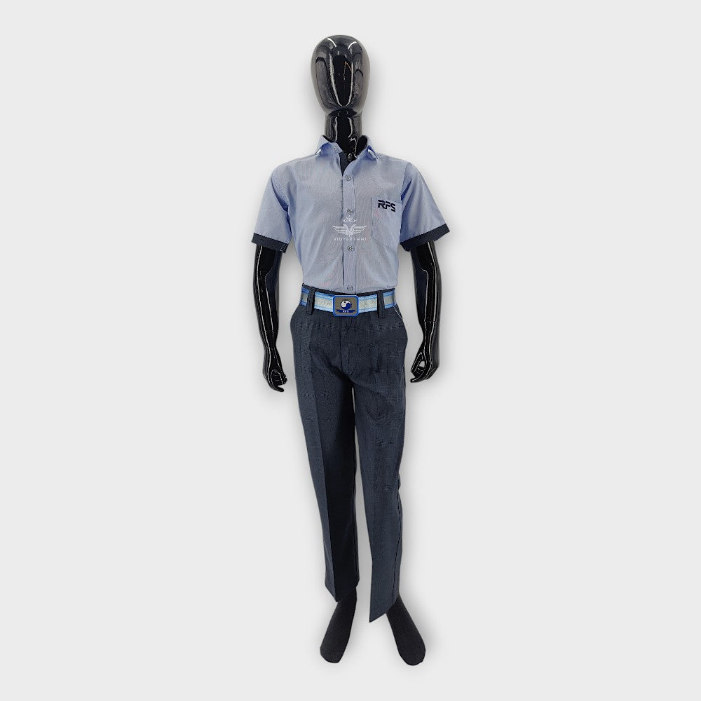 FULL PANT EL CHK GREY (GR VI ONWARDS) RPS INTERNATIONAL SCHOOL CHAMPION PLUS