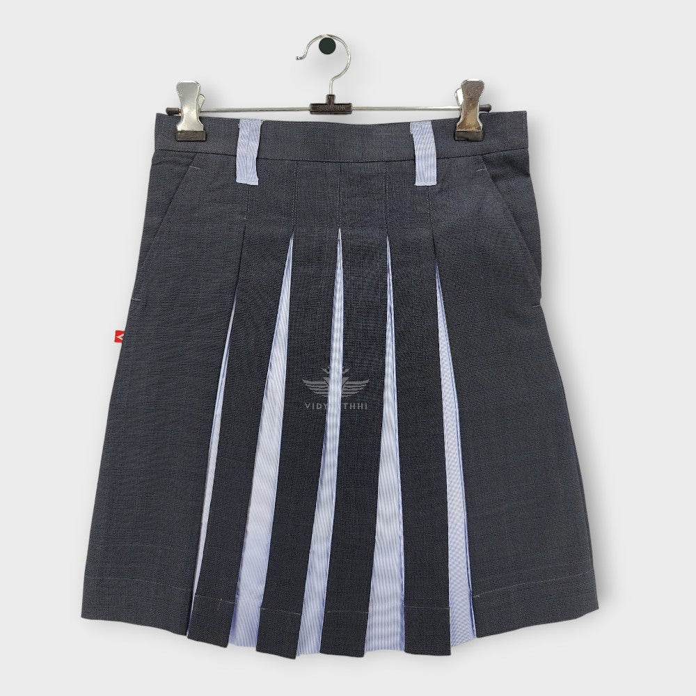 SKIRT UNDER SHORTS CHK GREY RPS INTERNATIONAL SCHOOL CHAMPION PLUS