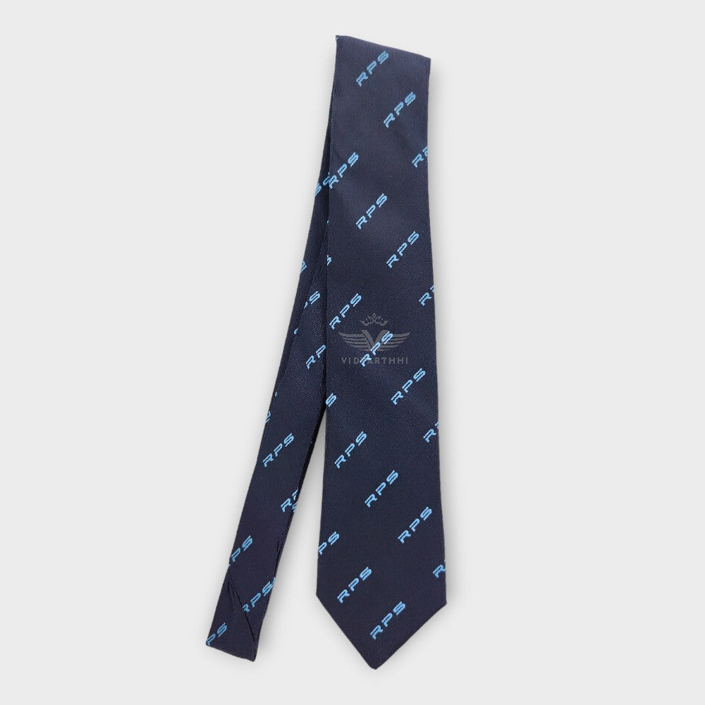 TIE NBLUE RPS INTERNATIONAL SCHOOL POLYSTER 100%