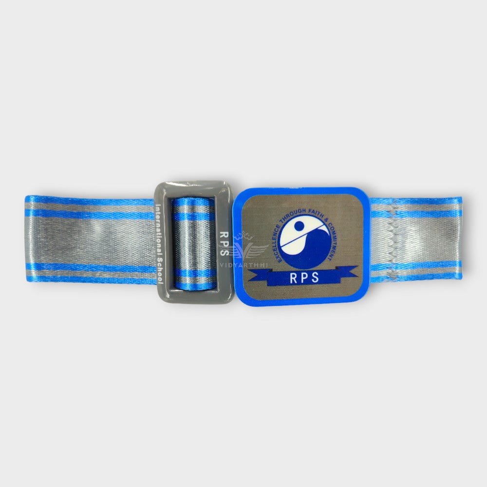BELT GREY/SKY RPS INTERNATIONAL SCHOOL POLYSTER