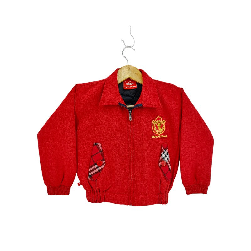 JACKET- RED DPS INP TWEED