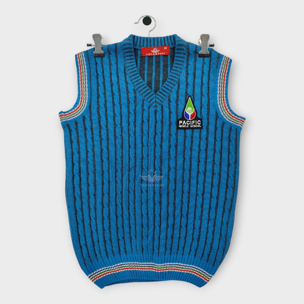 SLEEVELESS TURQOISH PACIFIC W. SCHOOL 8G CHARME COMP CABLE