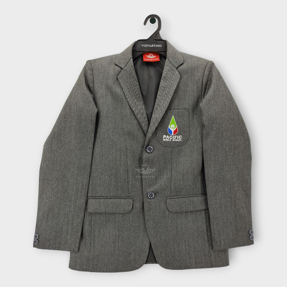 BLAZER BLACK /GREY PACIFIC W. SCHOOL TWEEDS SUP