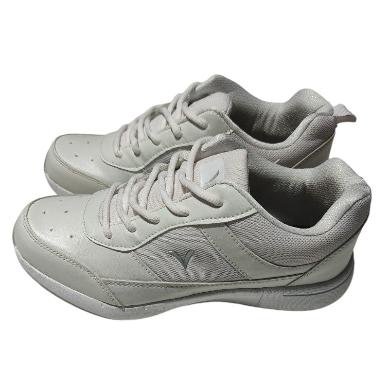 SHOE V MARK WHITE WITH LACES