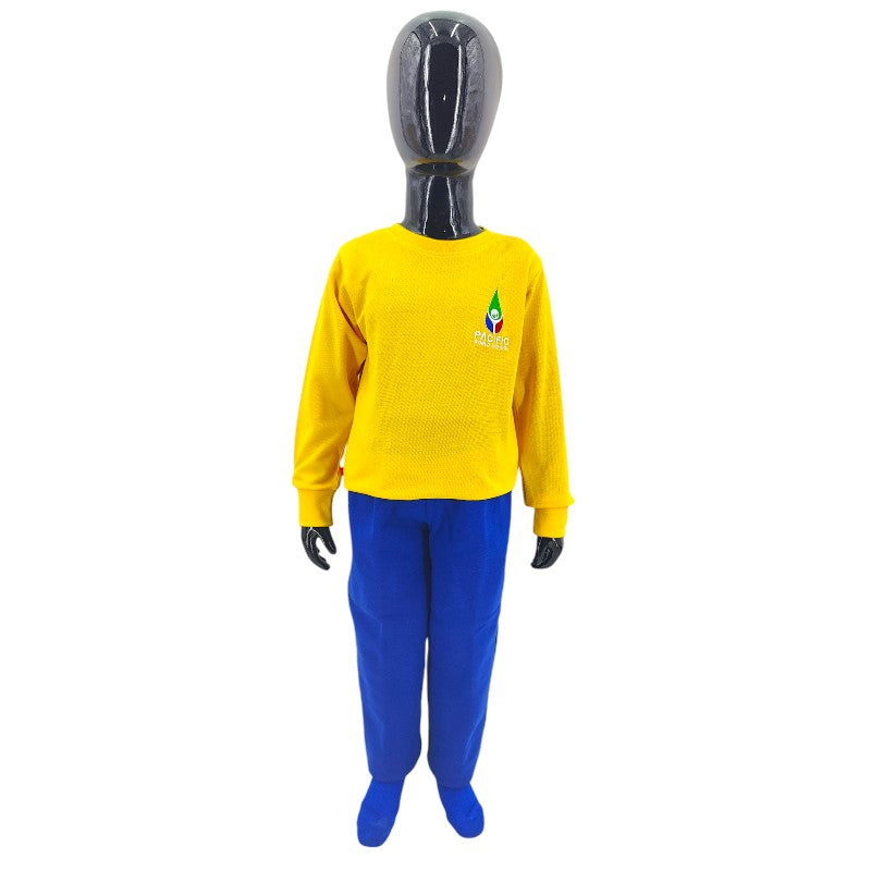T- SHIRT F/S PACIFIC W. SCHOOL MATTY YELLOW
