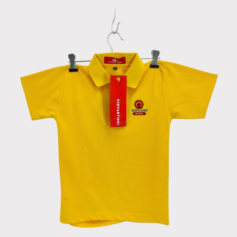 T.SHIRT H/S YELLOW (BHASKAR) STEP BY STEP MATTY
