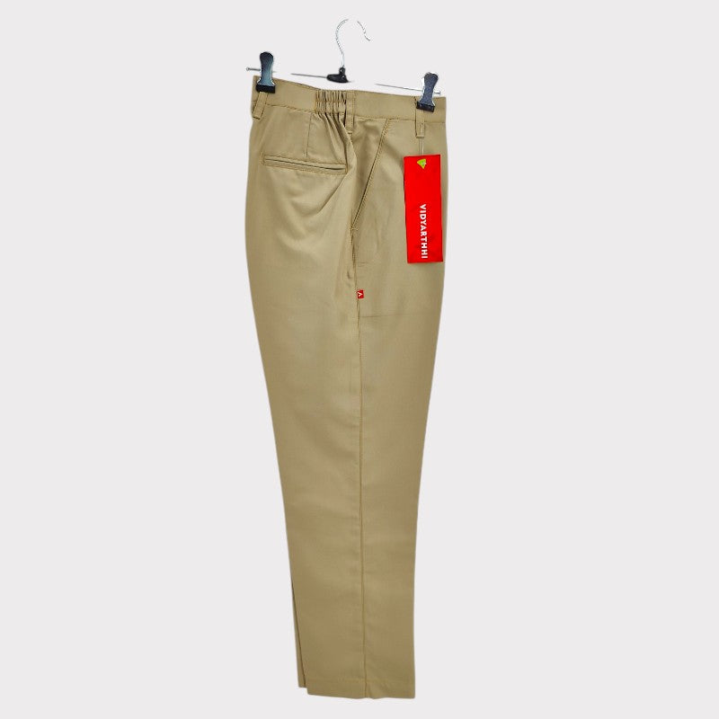 FULL PANT KHAKHI  STEP BY STEP GABERDINE TOP DYED