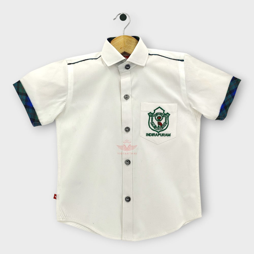 SHIRT H/S WHITE (GR I & II) DPS INP