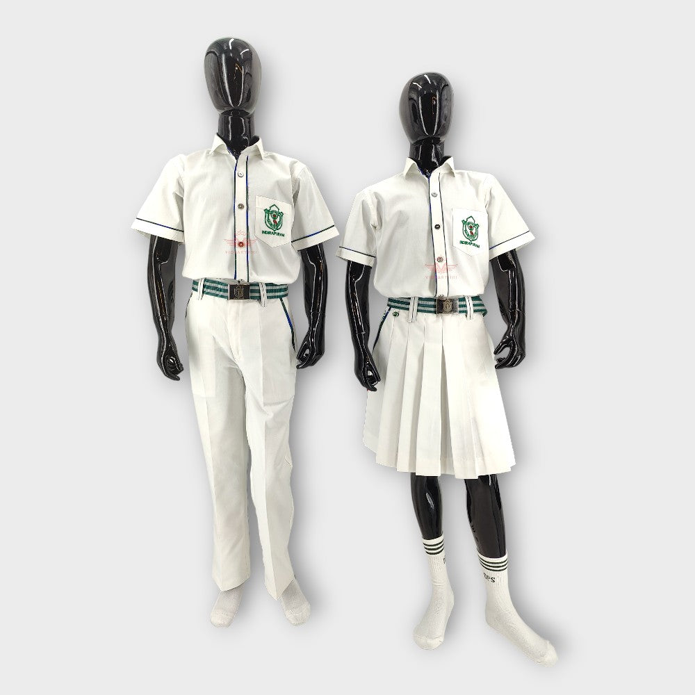 SHIRT H/S WHITE (GR VI-VII-VIII) DPS INP