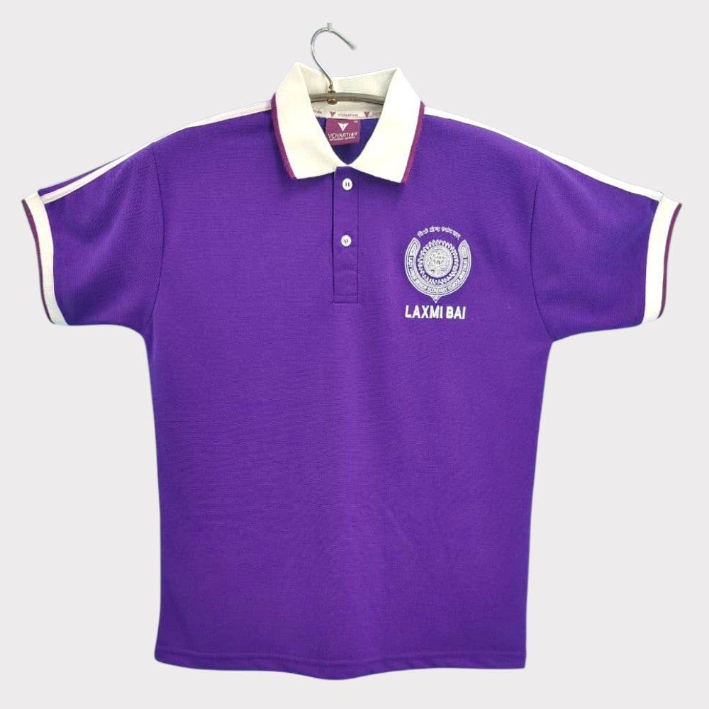 T-SHIRT H/S PURPLE(LAXMI BAI) LIS MATTY