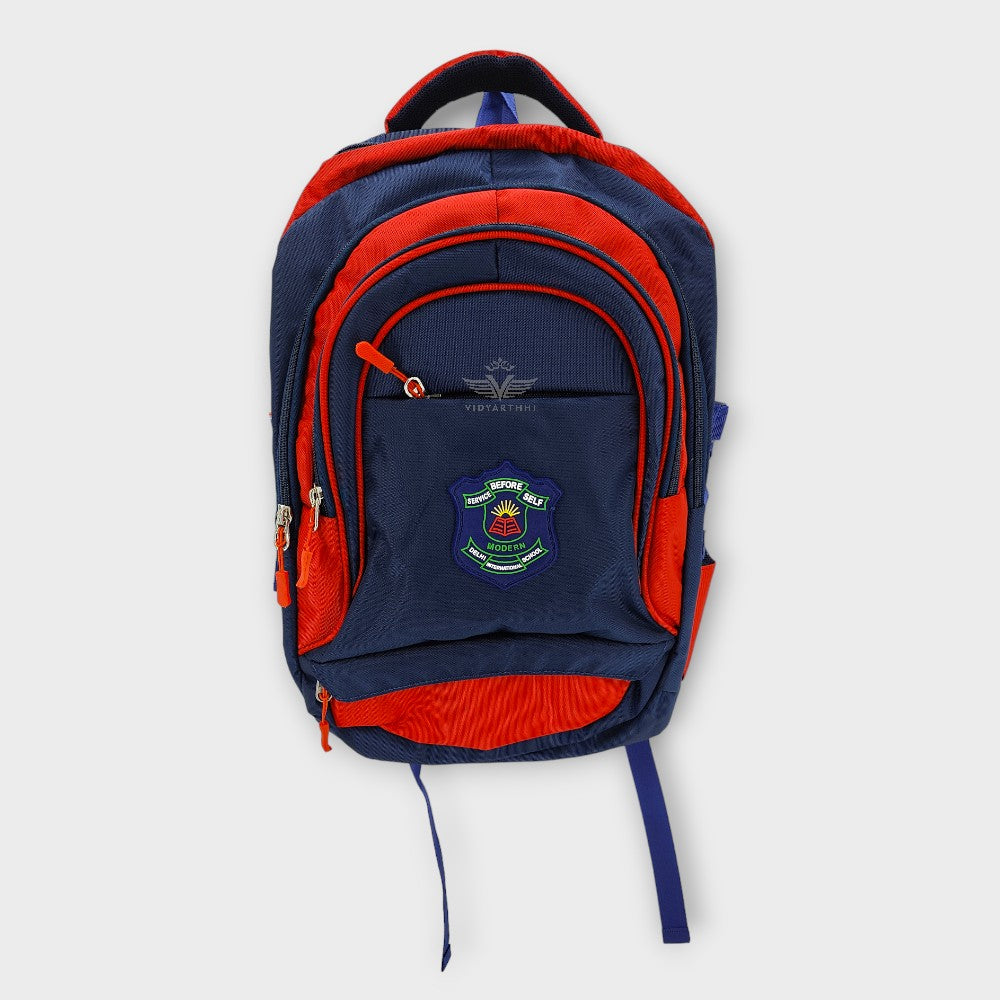 SCHOOL BAG RED/GREY MDIS MATTY XI XII