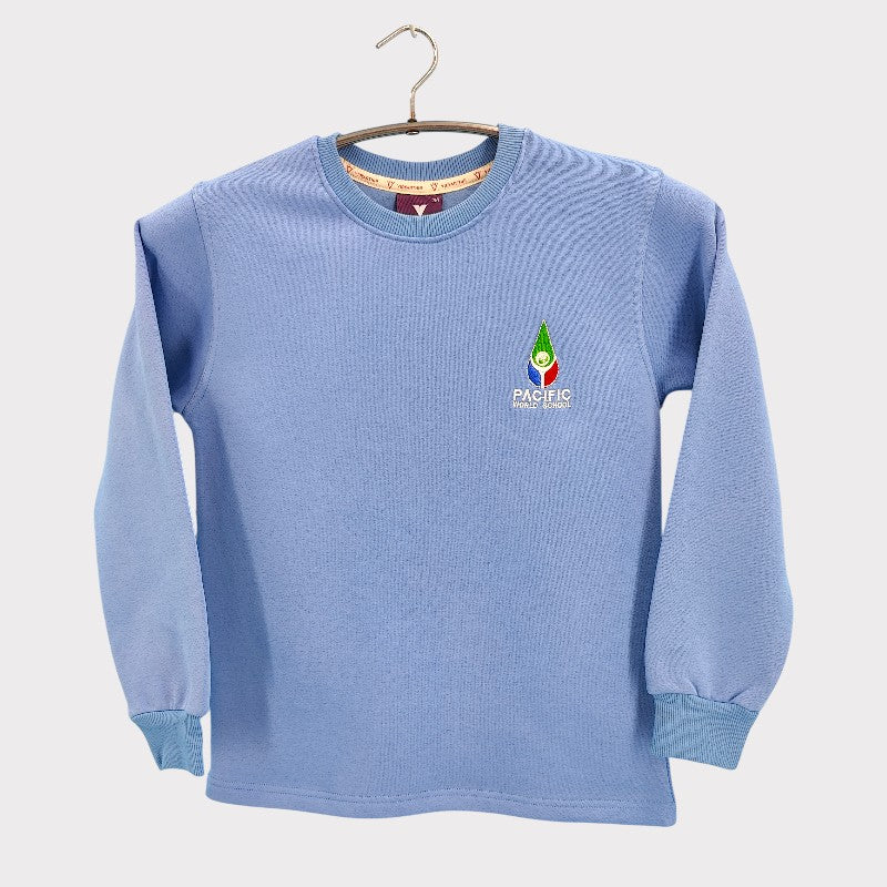 SWEAT SHIRT F/S ASSORTED PACIFIC W. SCHOOL PC FLEECE SKY