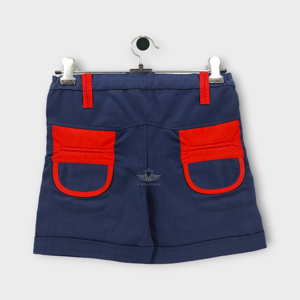 HALF PANT JR N BLUE/ RED G D G (S-19) GBDN PC STR