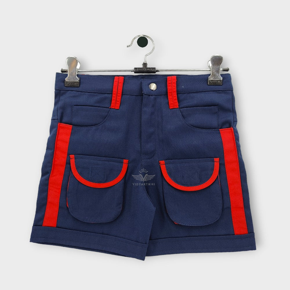 HALF PANT JR N BLUE/ RED G D G (S-19) GBDN PC STR