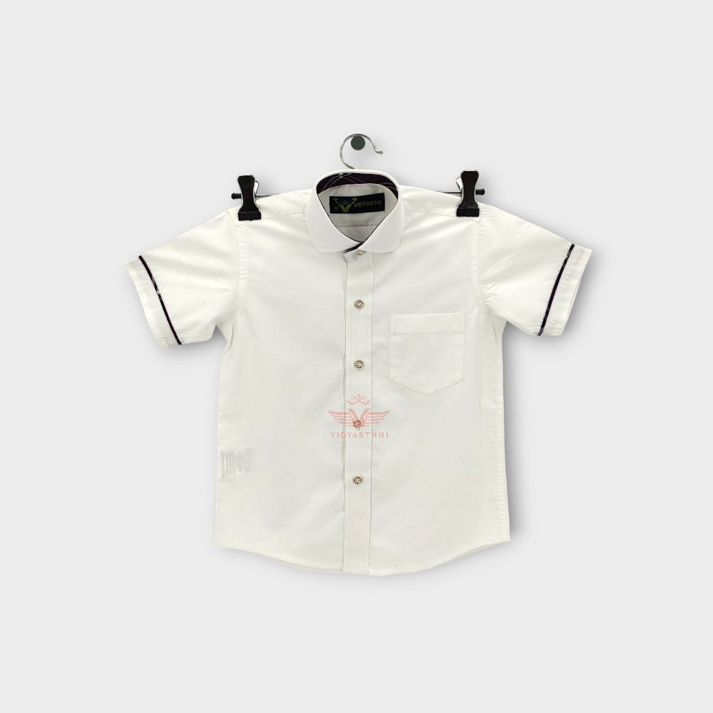 SHIRT H/S JR (PREP) OFF WHITE  MDIS  INDICA