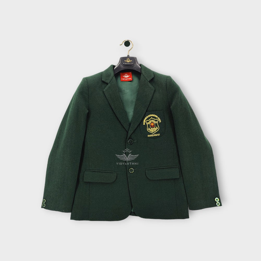 BLAZER/ COAT B/ GREEN MDIS  TWEEDS