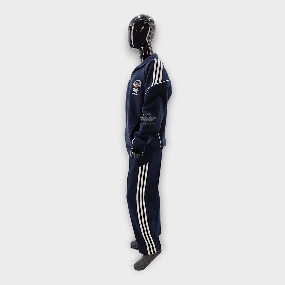 TRACK SUIT N BLUE MDIS  PC FLEECE