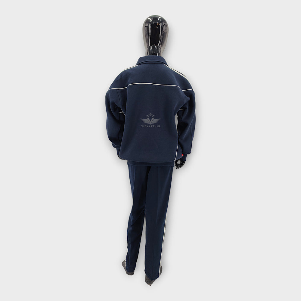 TRACK SUIT N BLUE MDIS  PC FLEECE