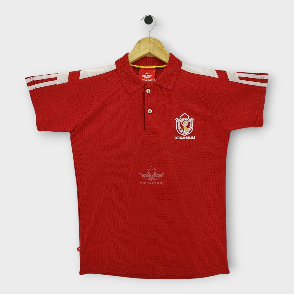 SPORTS T-SHIRT H/S RED (YAMUNA) DPS INP DRY FIT MICRO