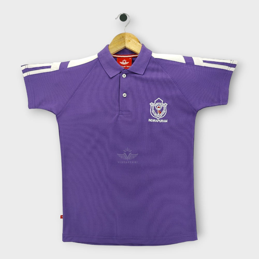 SPORTS T-SHIRT H/S PURPLE (JHELUM) DPS INP DRY FIT MICRO