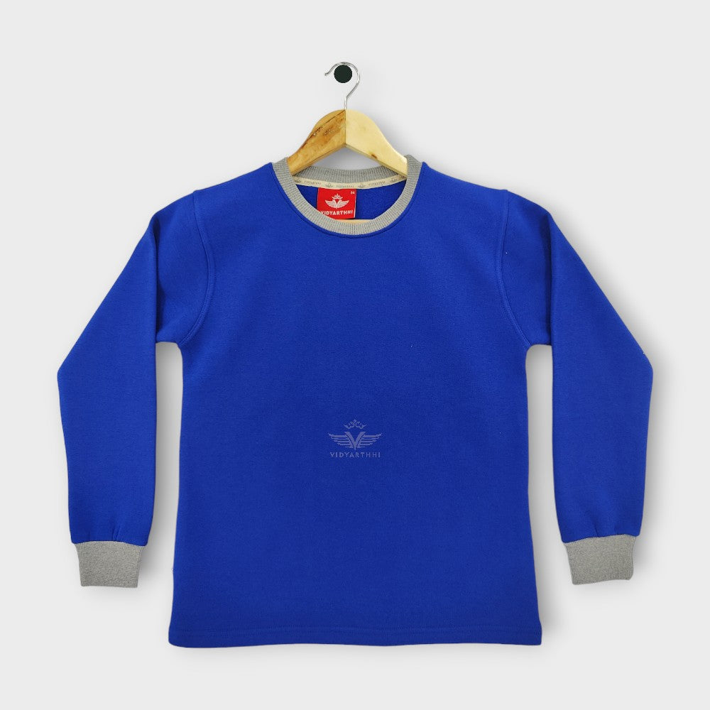 SWEAT SHIRT F/S BLUE GAURS INTERNATIONAL PC FLEECE