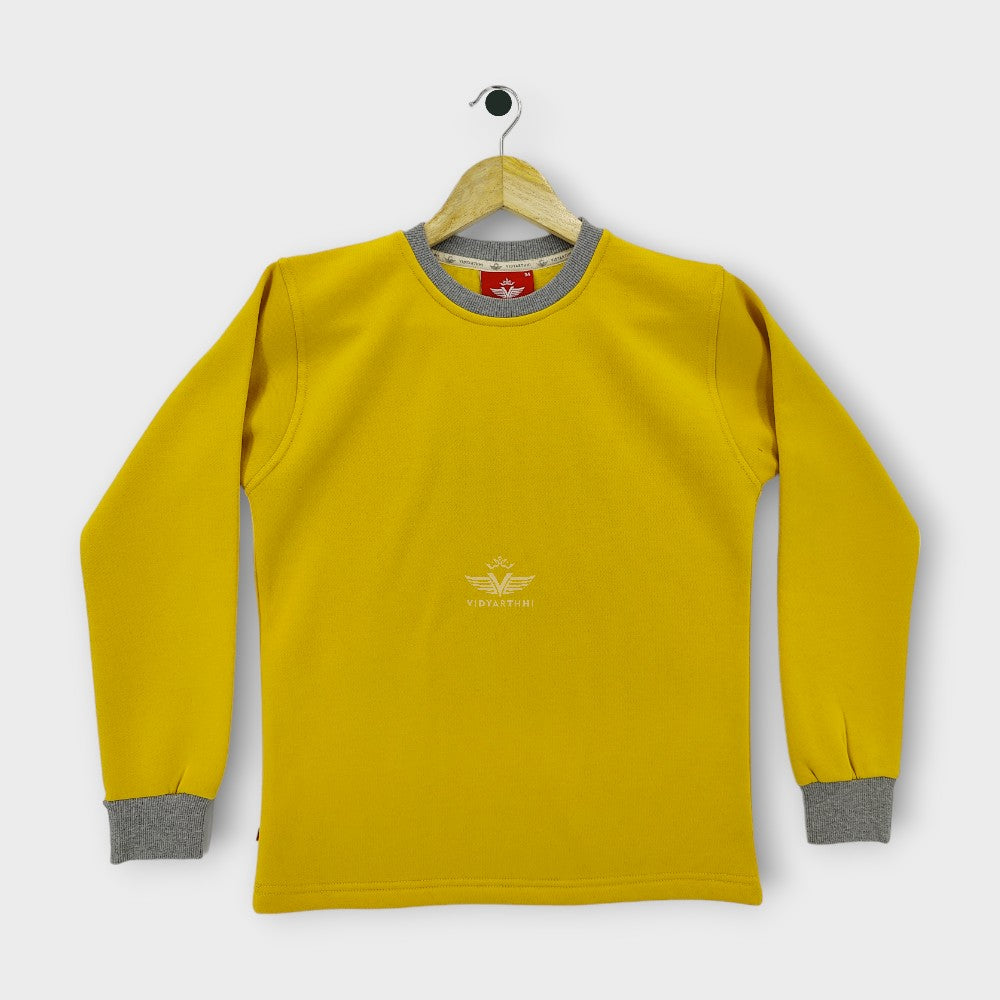 SWEAT SHIRT F/S YELLOW GAURS INTERNATIONAL PC FLEECE