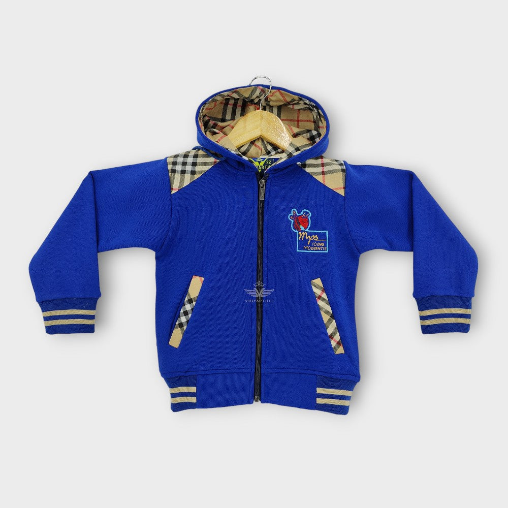 TRACK SUIT-JR R BLUE MPS SHALIMAR BAGH  PC FLEECE