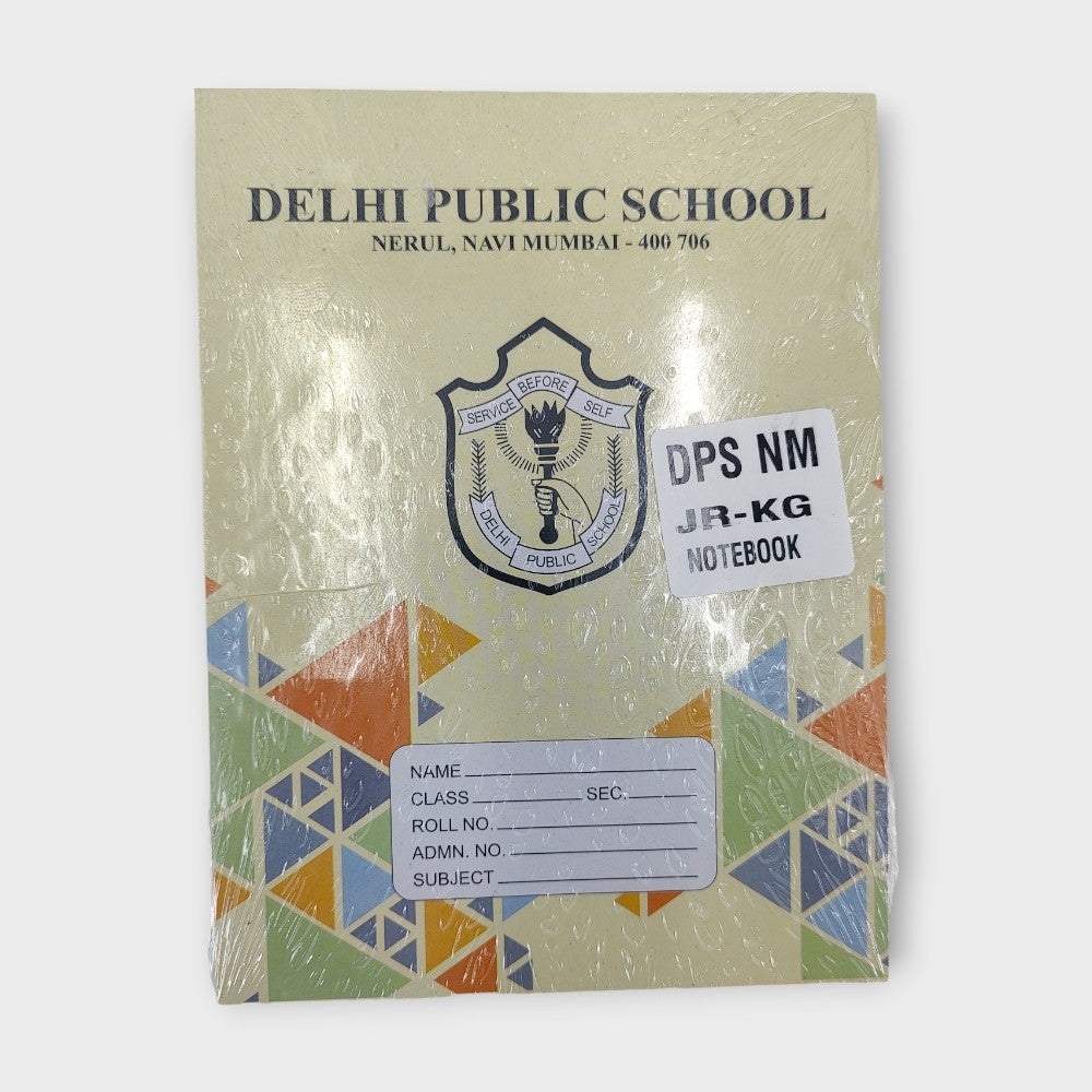 CLASS: JUNIOR-KG DPS NAVI MUMBAI BOOK SET WITHOUT STATIONERY