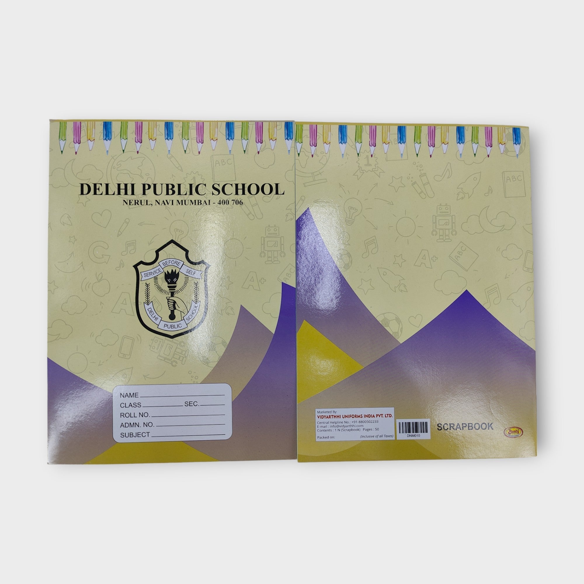 CLASS: 2 DPS NAVI MUMBAI BOOK SET WITHOUT STATIONERY