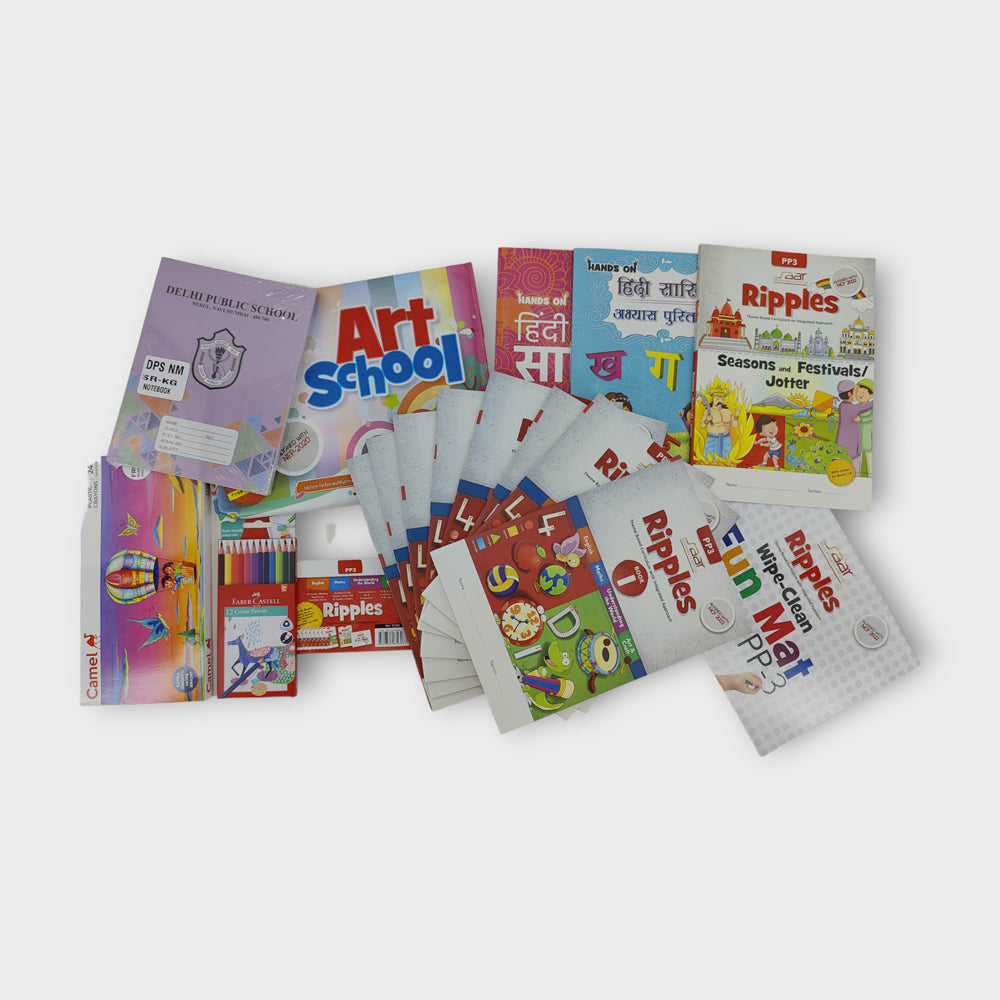 CLASS: SENIOR-KG DPS NAVI MUMBAI BOOK SET