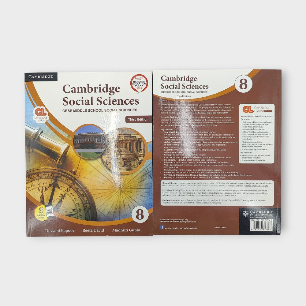 CLASS : 8 CAMBRIDGE SOCIAL SCIENCES - DPS NAVI MUMBAI