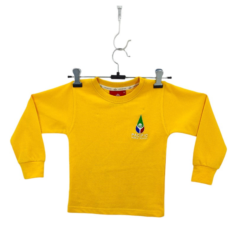 T- SHIRT F/S PACIFIC  W. SCHOOL MATTY YELLOW