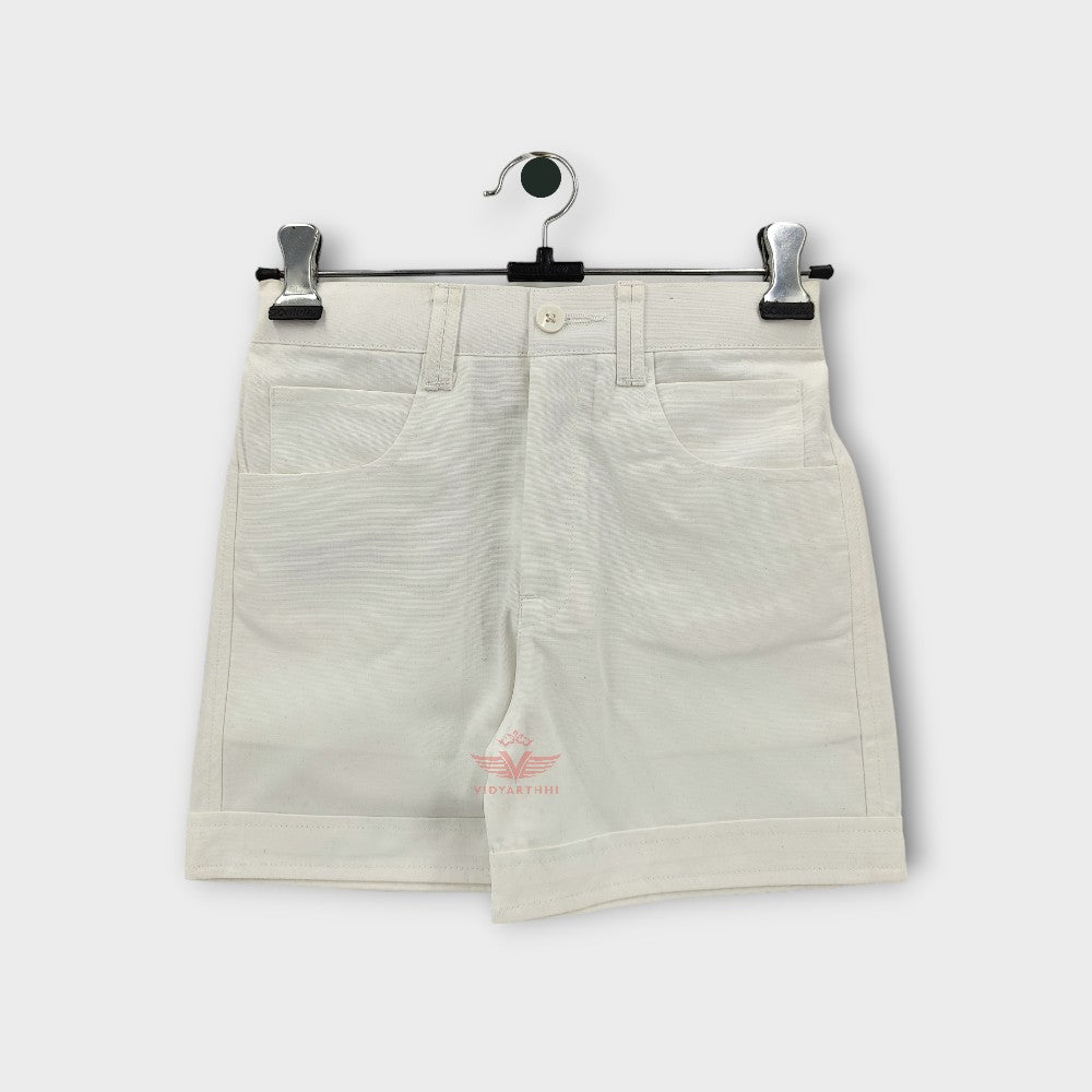 HALF PANT OFF WHITE  G D G (S-19) MATTY