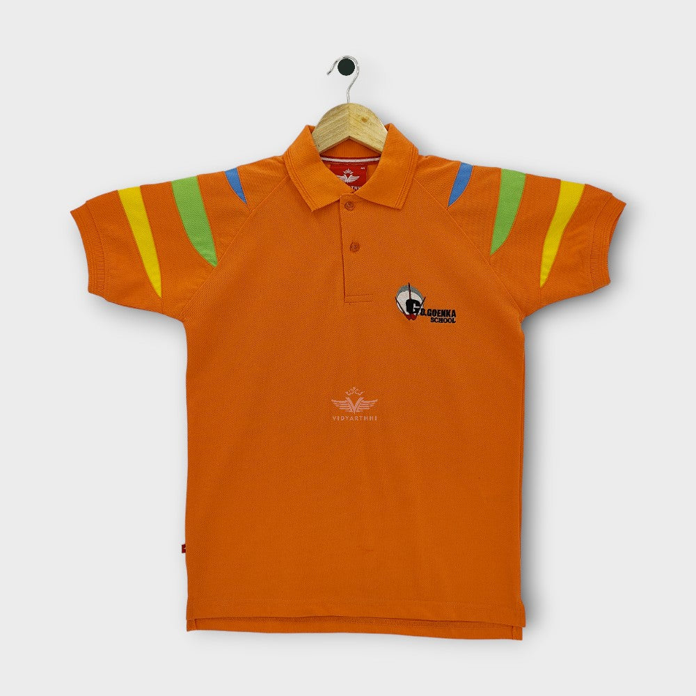 T-SHIRT H-S GDG ORANGE  NR & 3-12 R-KRISHNA