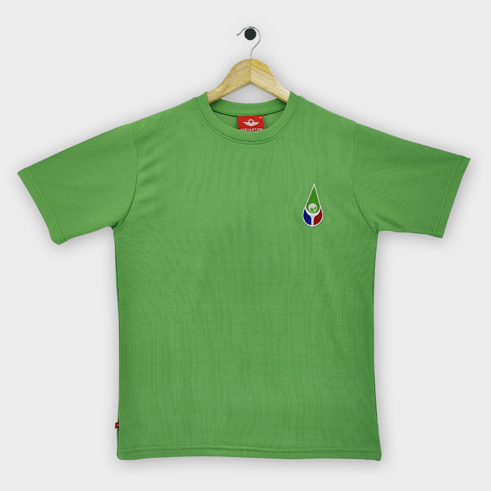 T-SHIRT R/G/Y PACIFIC  W. SCHOOL DRY FIT GREEN