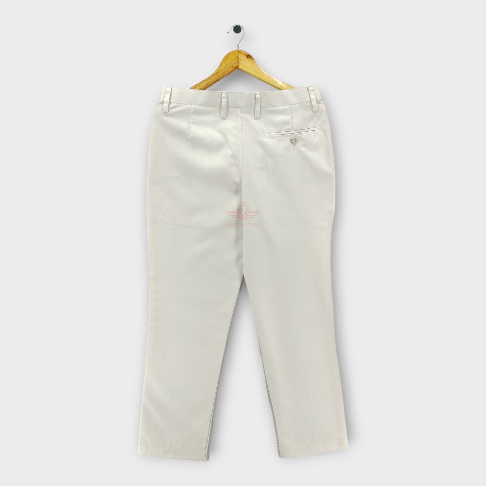 FULL PANT WHITE (GR IX-X-XI-XII) DPS INP COTTON CLUB