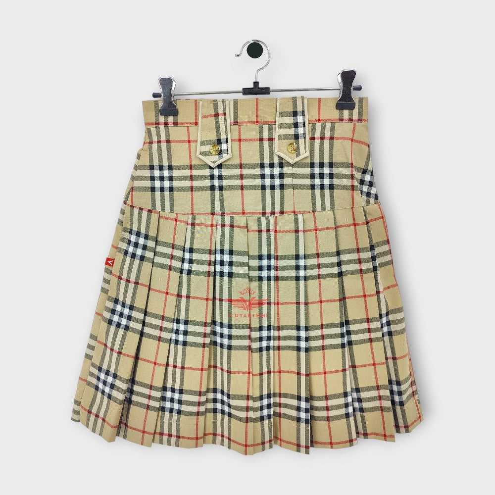 SKIRT BEIGE GAURS INTERNATIONAL BURBERRY CHK