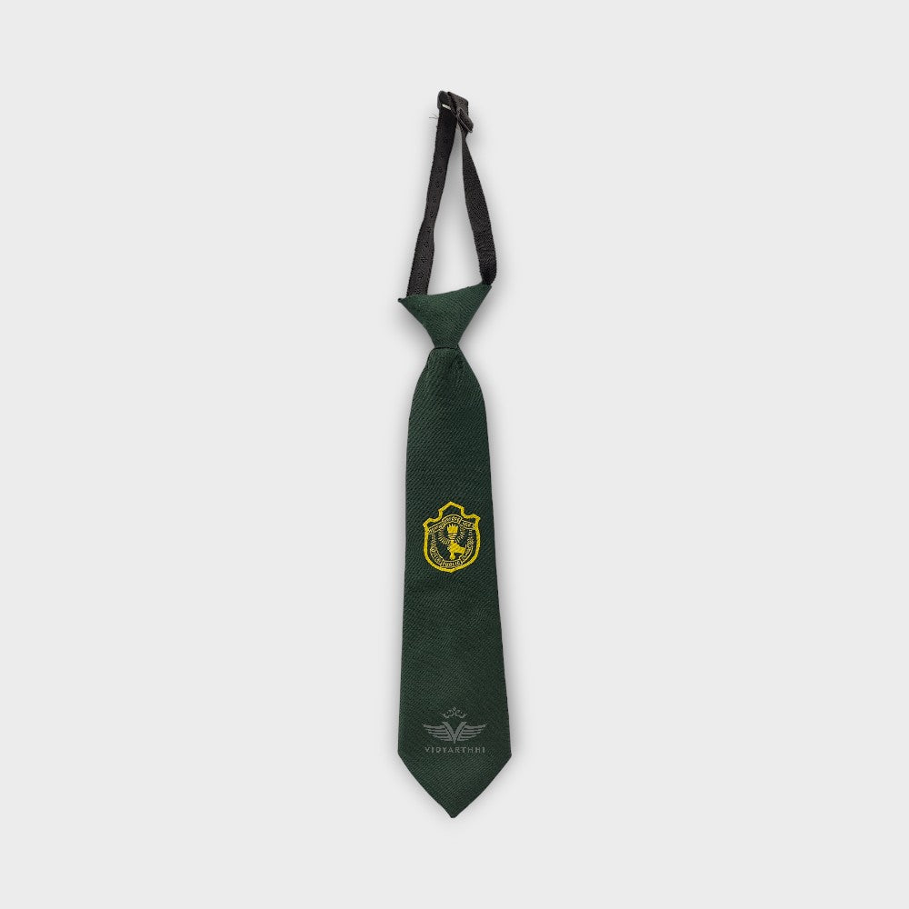 TIE B GREEN  DPS INTERNATIONAL POLYSTER SATIN