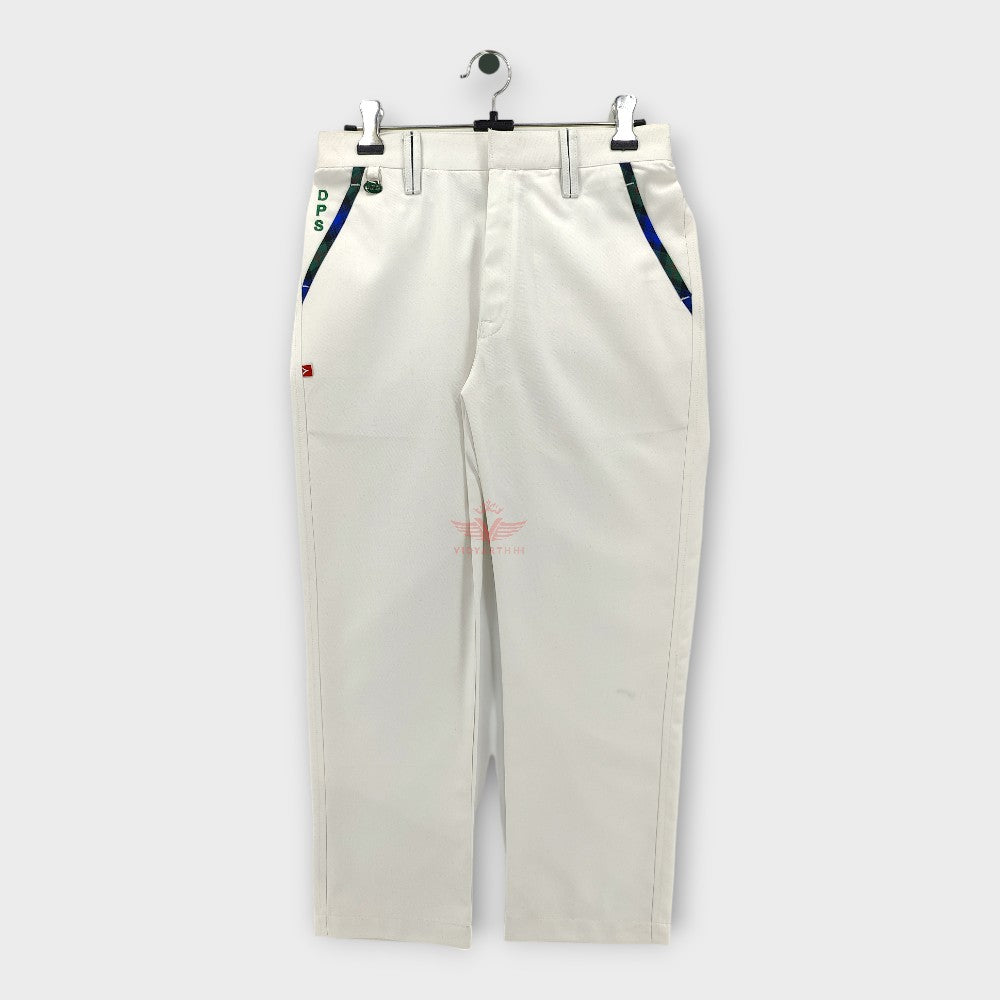 FULL PANT EL WHITE (GR VI-VII-VIII) DPS INP COTTON CLUB