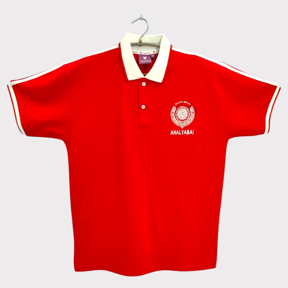T-SHIRT H/S RED(AHALYABAI) LIS MATTY