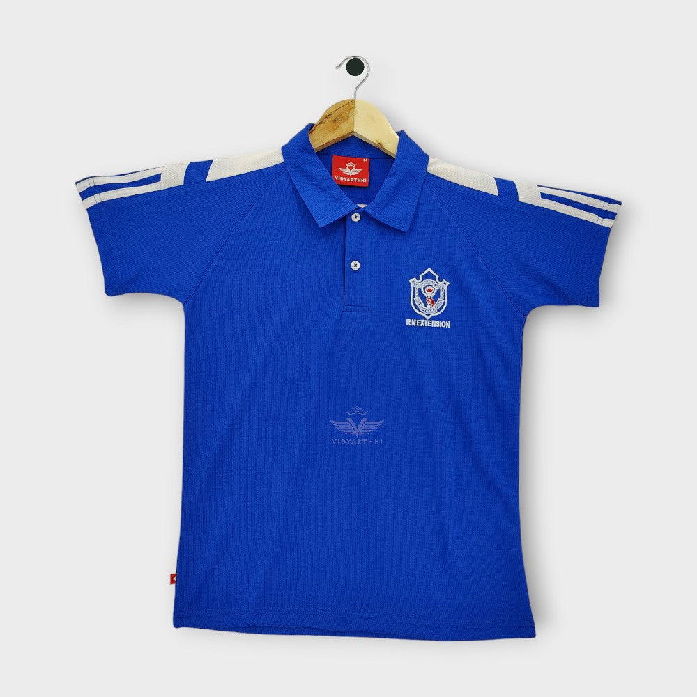 SPORTS T-SHIRT H/S RBLUE (GANGES) DPS RNE DRY FIT MICRO